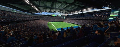 Seat view from Middle Level End Zone