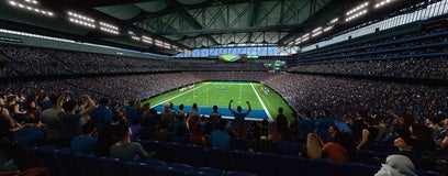 Seat view from Middle Level End Zone