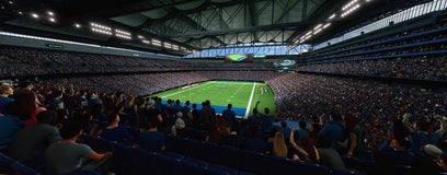 Seat view from Middle Level End Zone