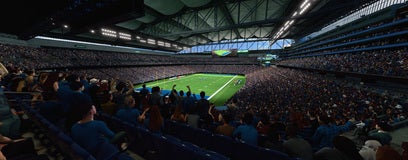 Seat view from Middle Level End Zone