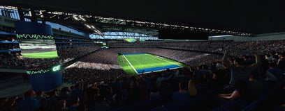 Seat view from Upper Level End Zone