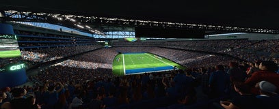 Seat view from Upper Level End Zone