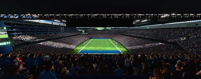 Seat view from Upper Level End Zone