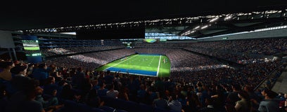 Seat view from Upper Level End Zone