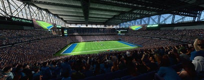 Seat view from Upper Level Sideline