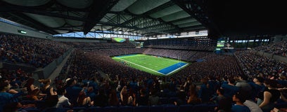 Seat view from Upper Level Corner