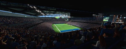 Seat view from Upper Level End Zone