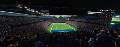 Seat view from Upper Level End Zone