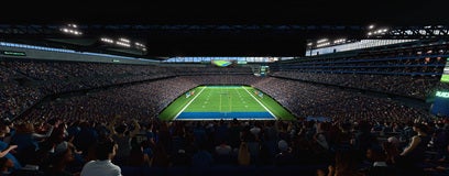 Seat view from Upper Level End Zone