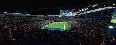 Seat view from Upper Level End Zone