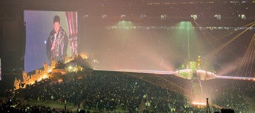 Seat view from Club