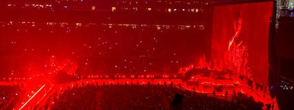 Seat view from Club