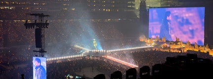 Seat view from Club