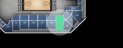 Seat view from Upper Level