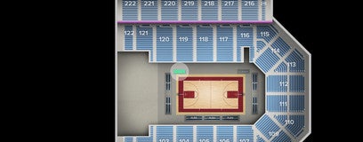 Seat view from Washington Generals Bench