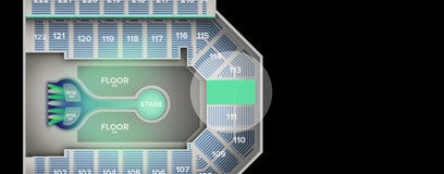 Seat view from Lower