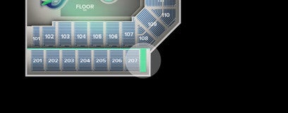 Seat view from Upper