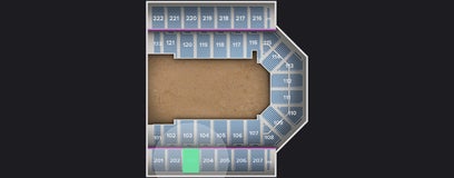 Seat view from Upper