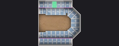 Seat view from Upper