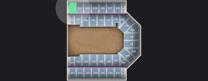 Seat view from Upper