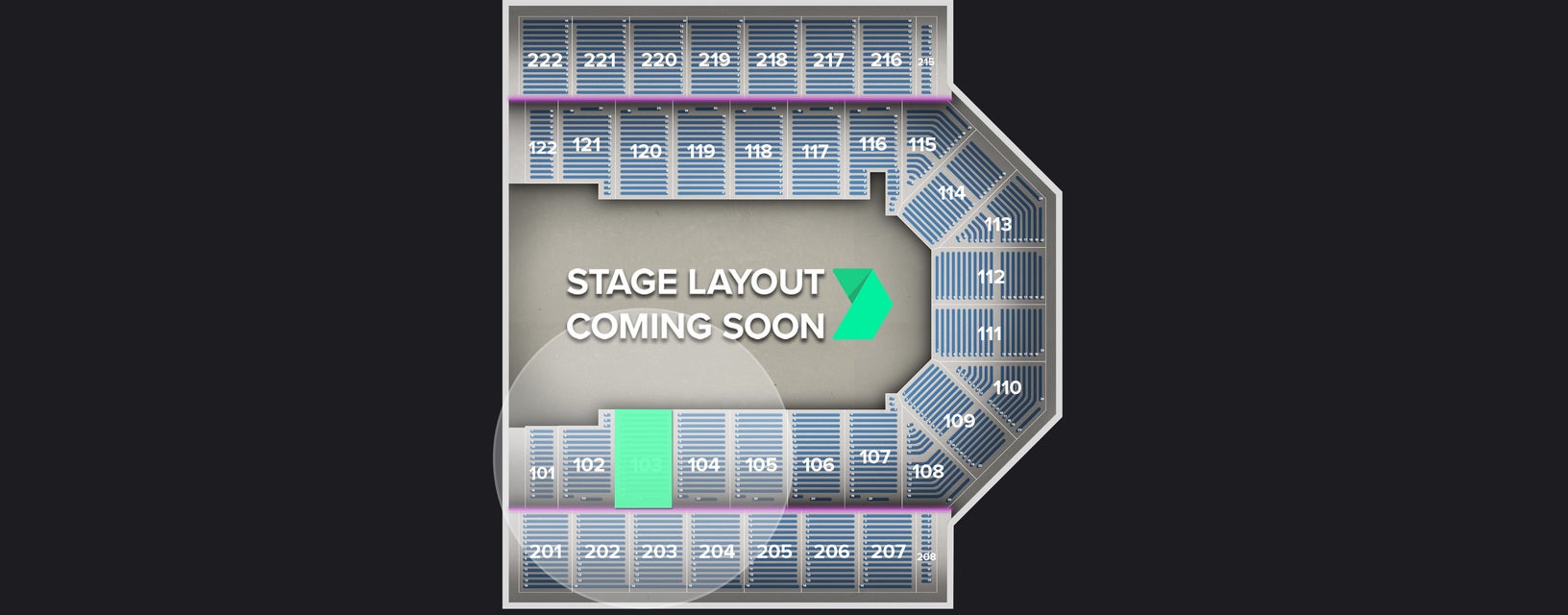 Seat view from Lower
