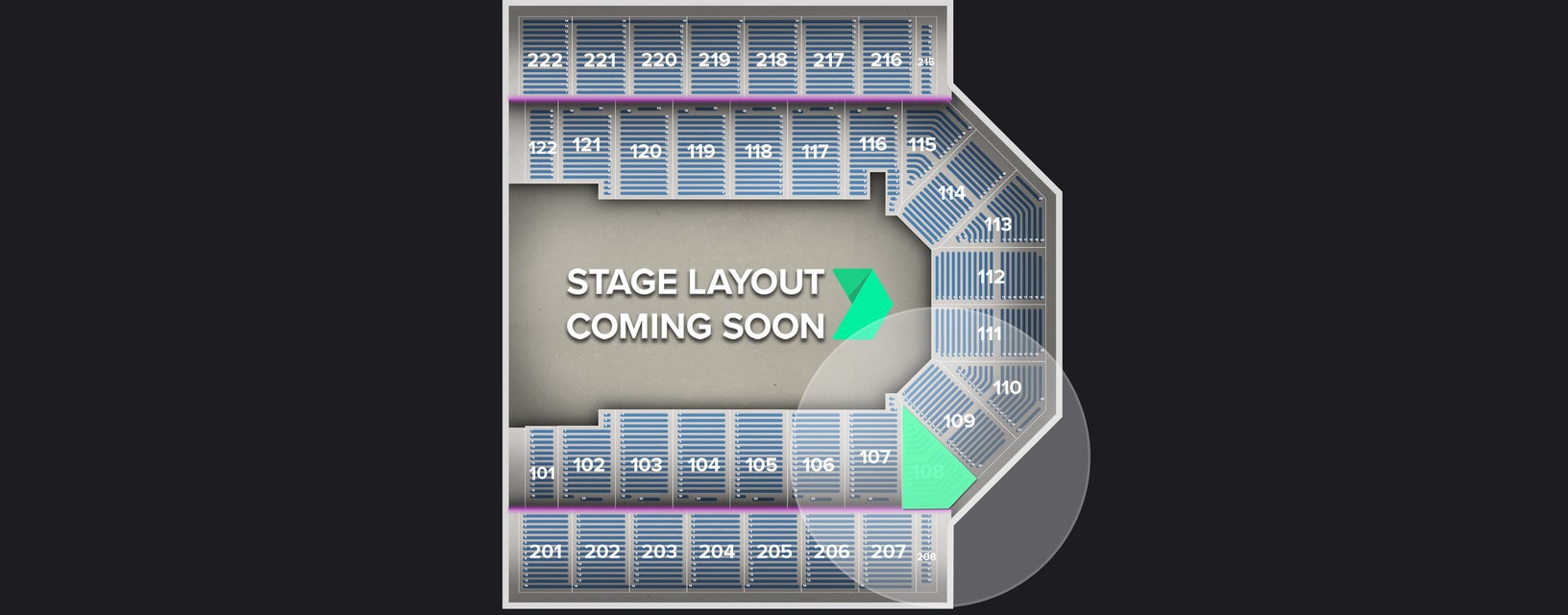 Seat view from Lower
