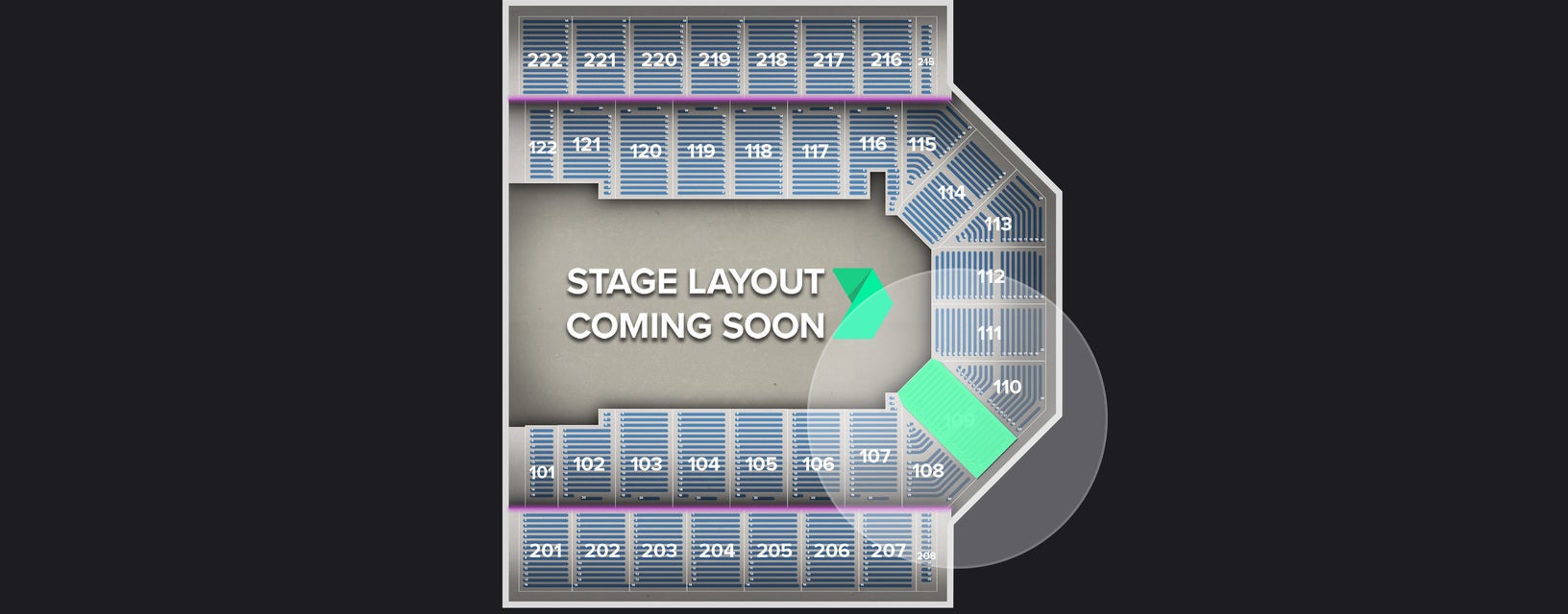 Seat view from Lower