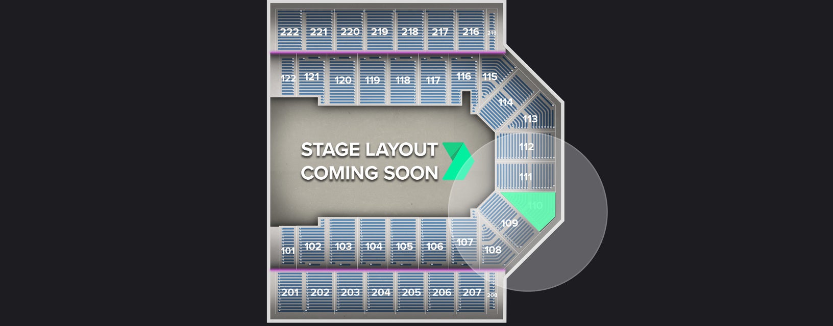 Seat view from Lower