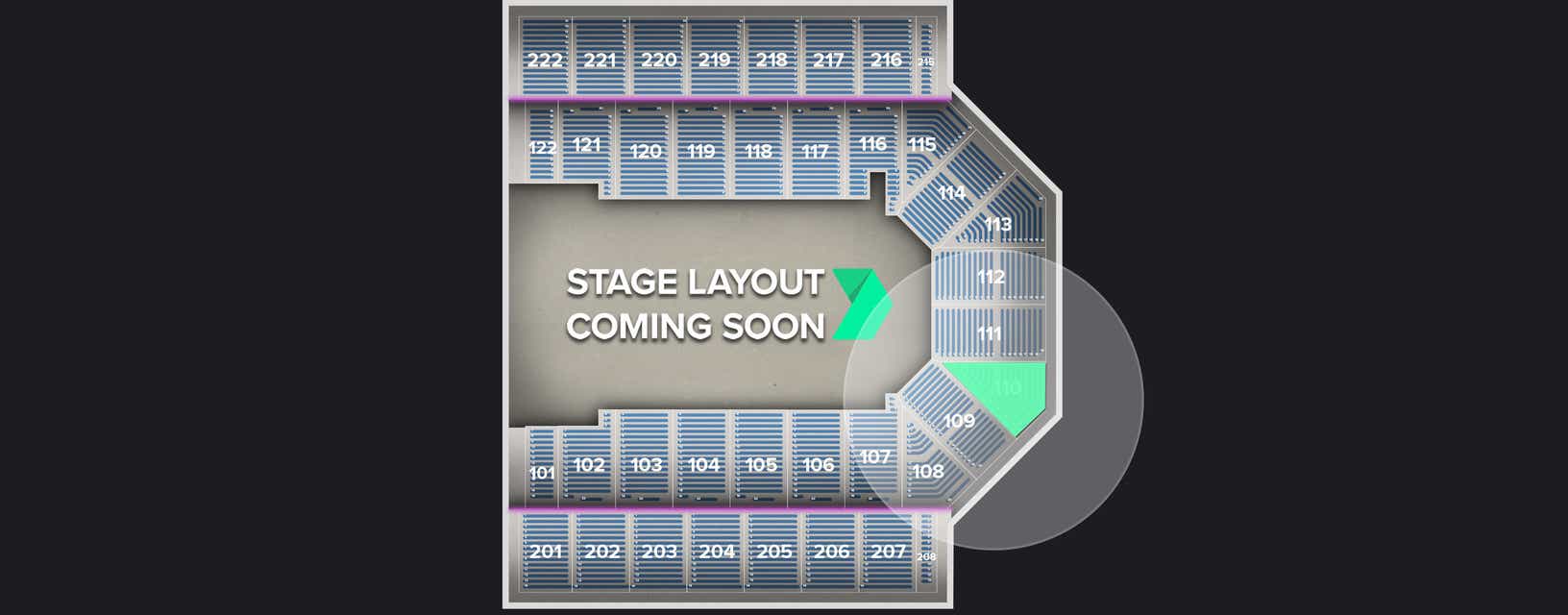 Seat view from Lower