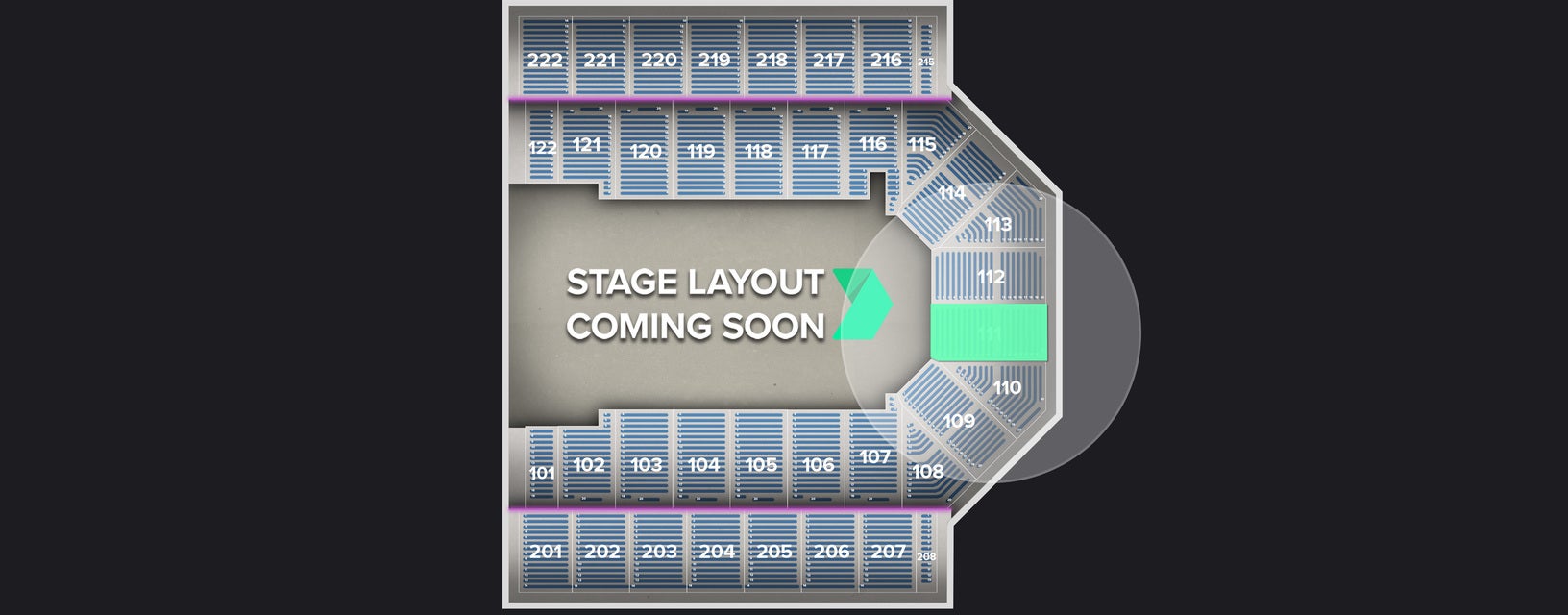 Seat view from Lower