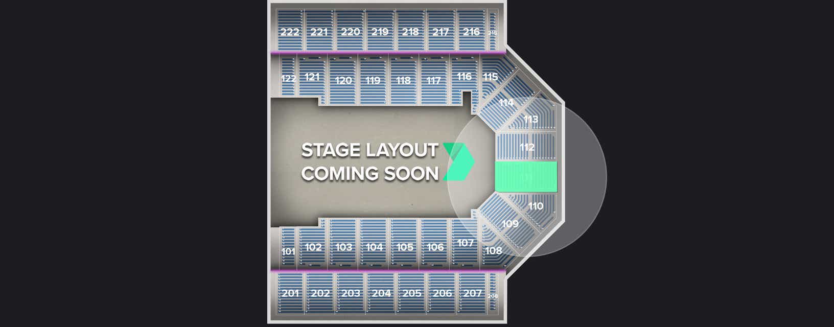 Seat view from Lower