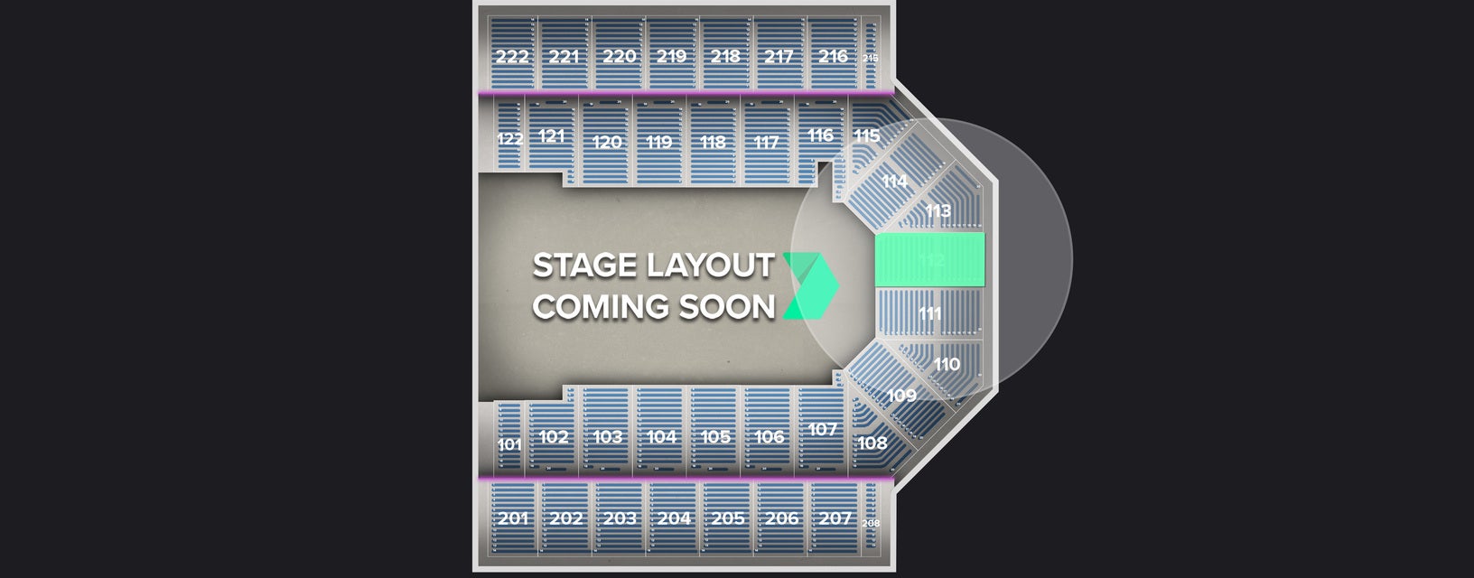 Seat view from Lower