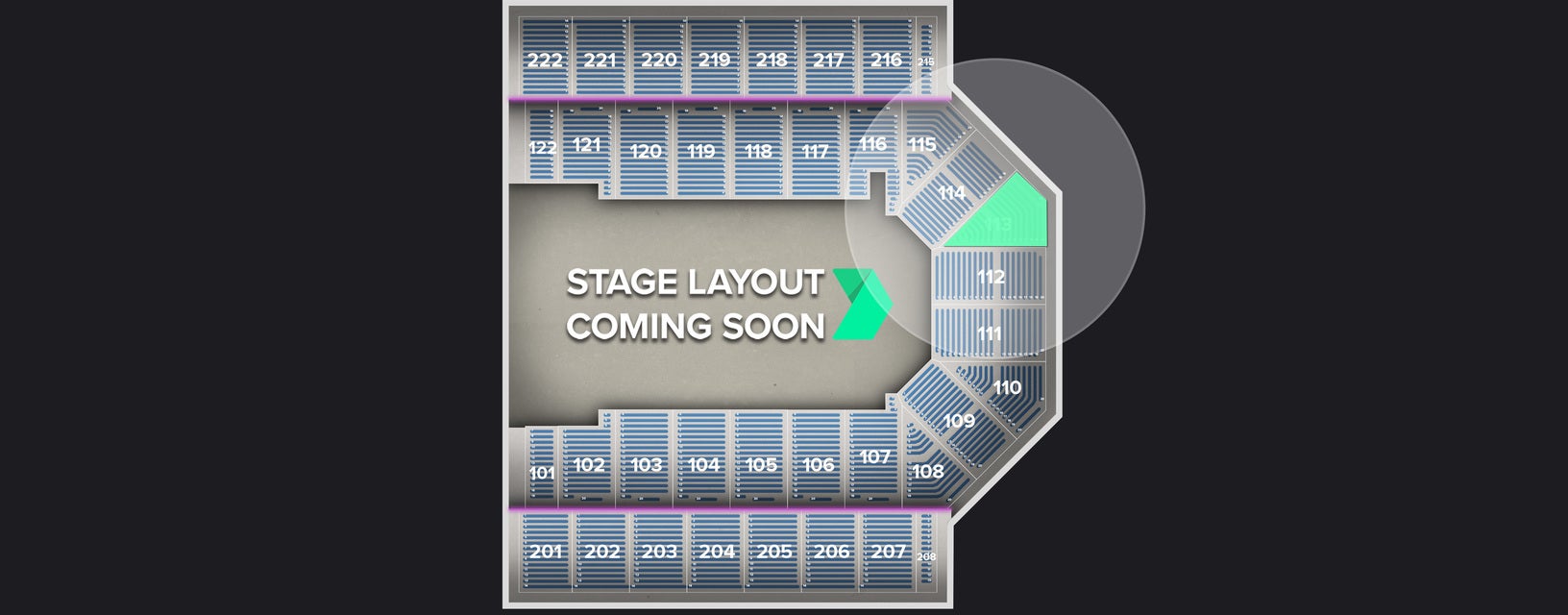 Seat view from Lower