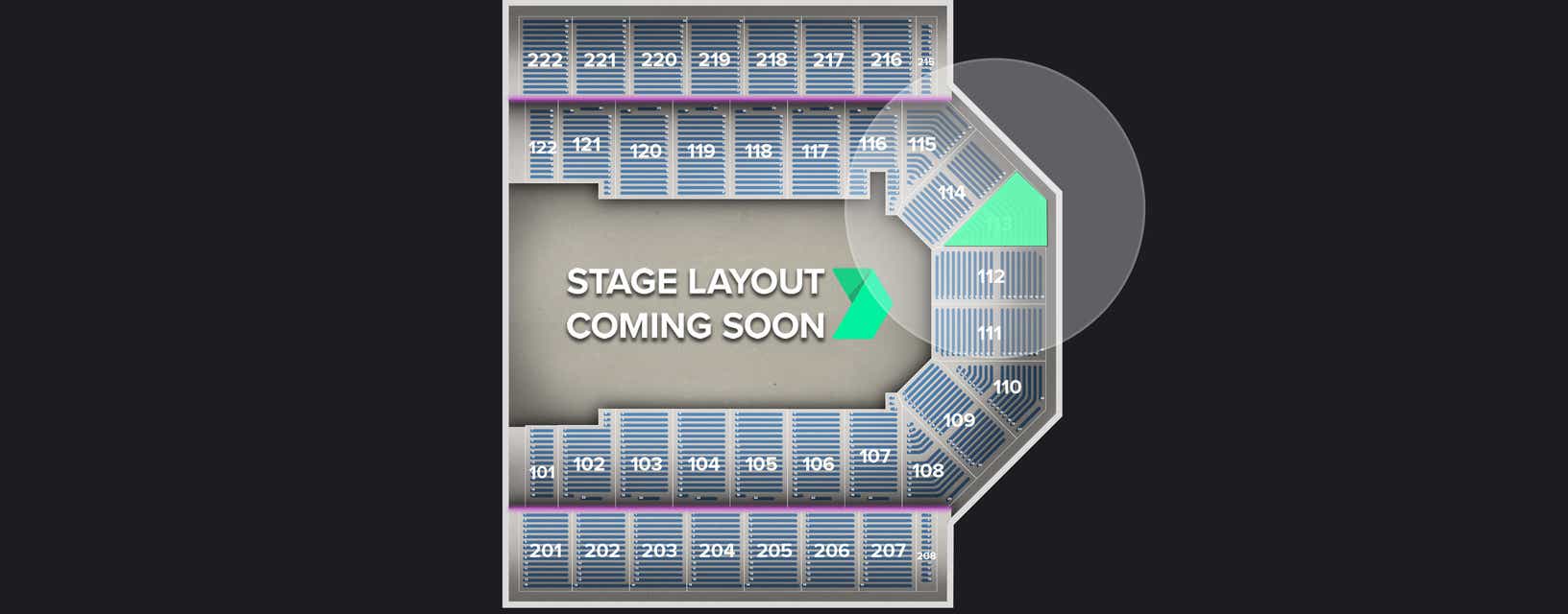 Seat view from Lower