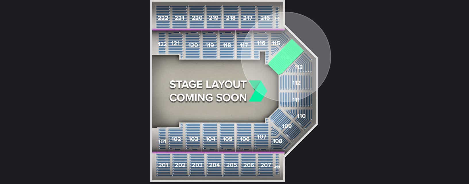 Seat view from Lower