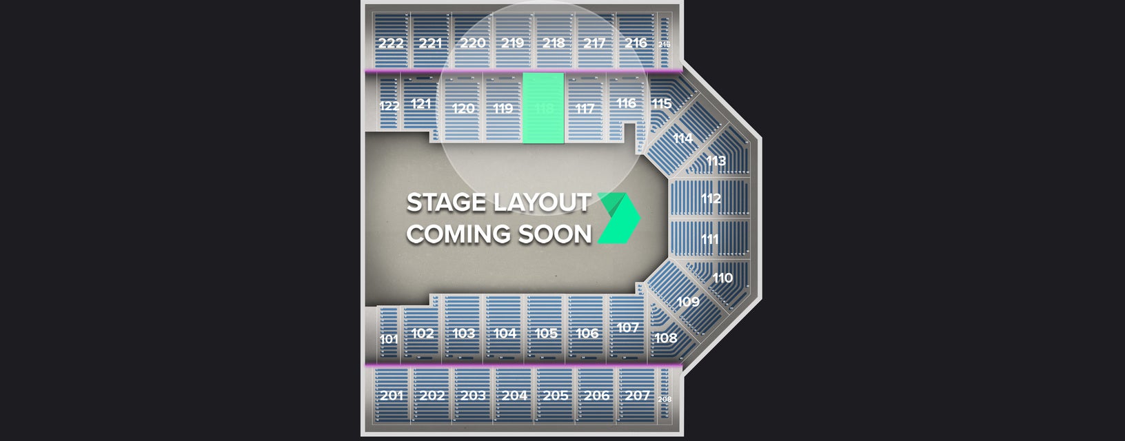 Seat view from Lower