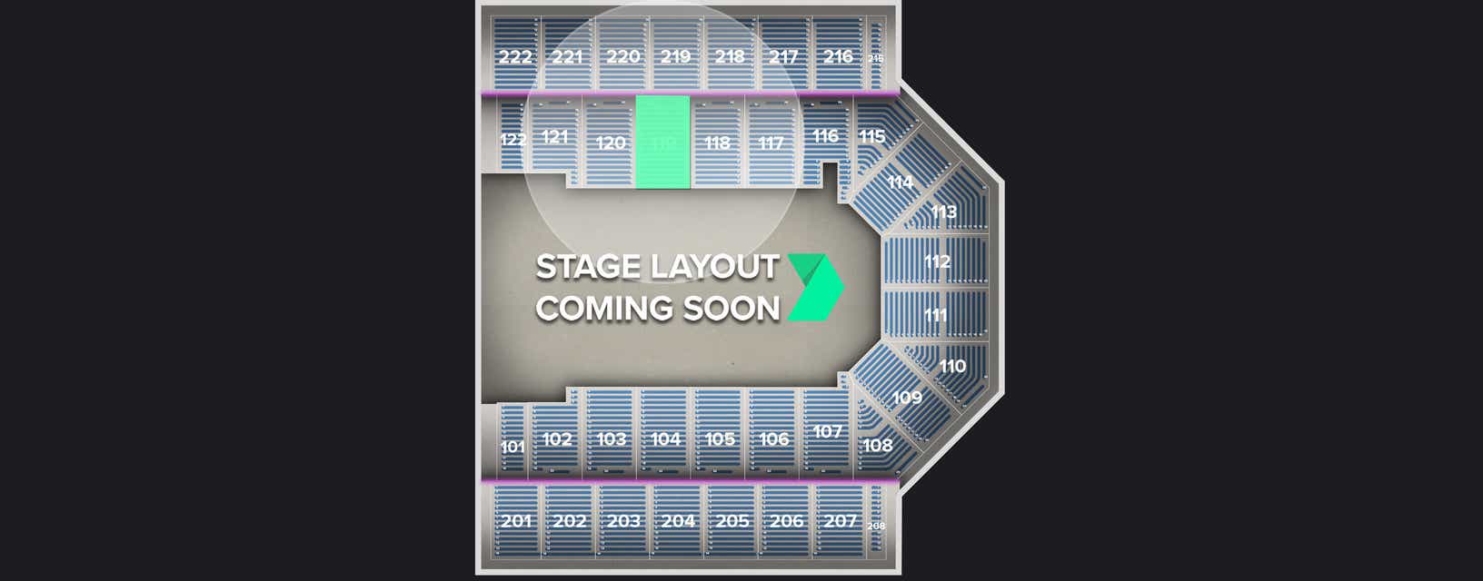 Seat view from Lower