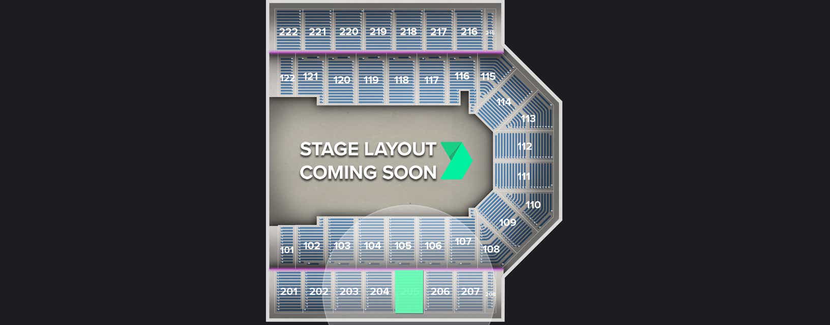 Seat view from Upper