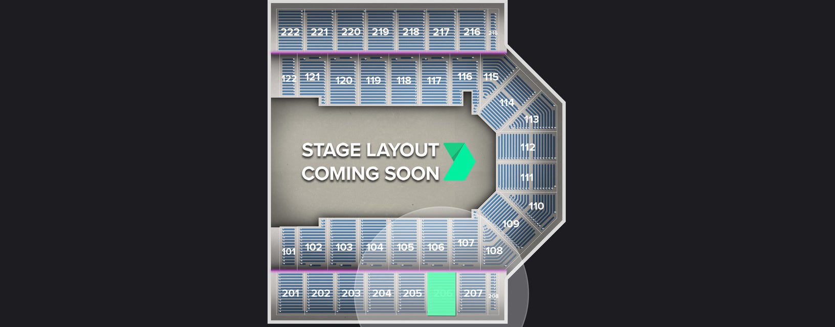 Seat view from Upper