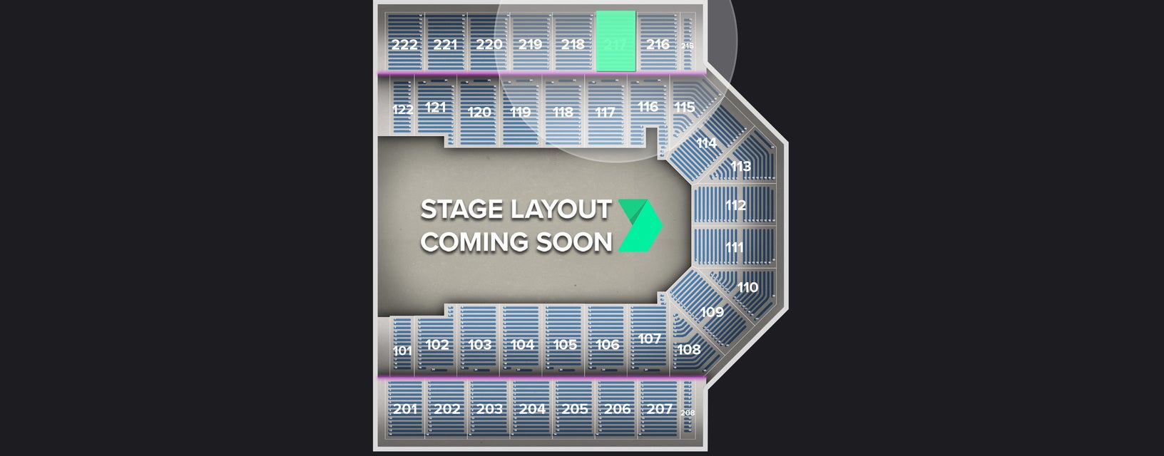 Seat view from Upper