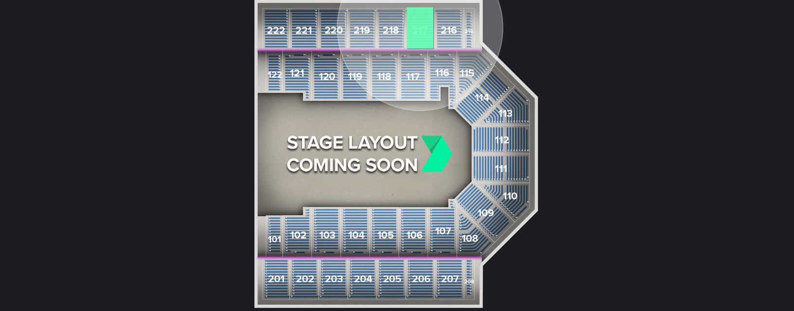 Seat view from Upper