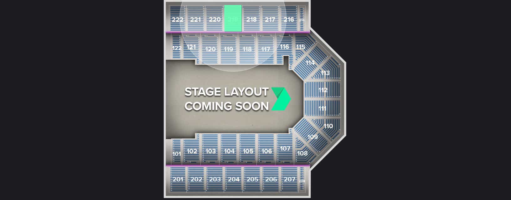Seat view from Upper