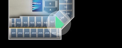 Seat view from Lower