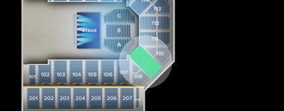 Seat view from Lower