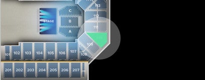 Seat view from Lower