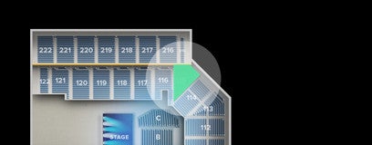 Seat view from Lower