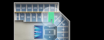 Seat view from Lower