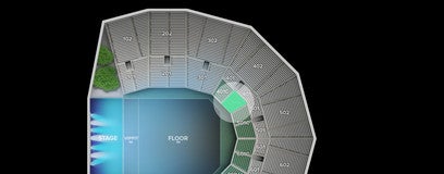 Seat view from Club