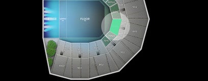 Seat view from Club