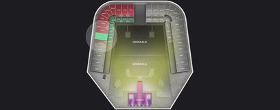 Seat view from Lower Tier